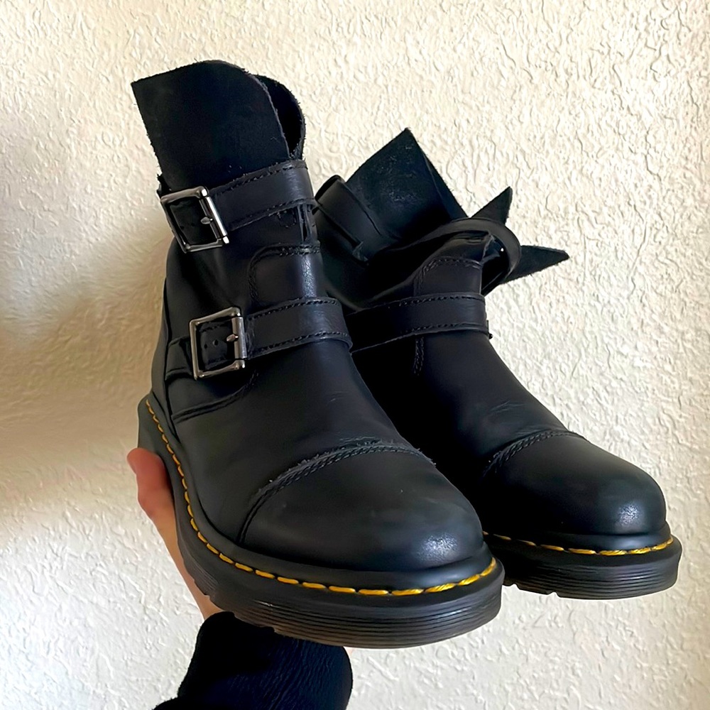 Unique black Dr. Martens!